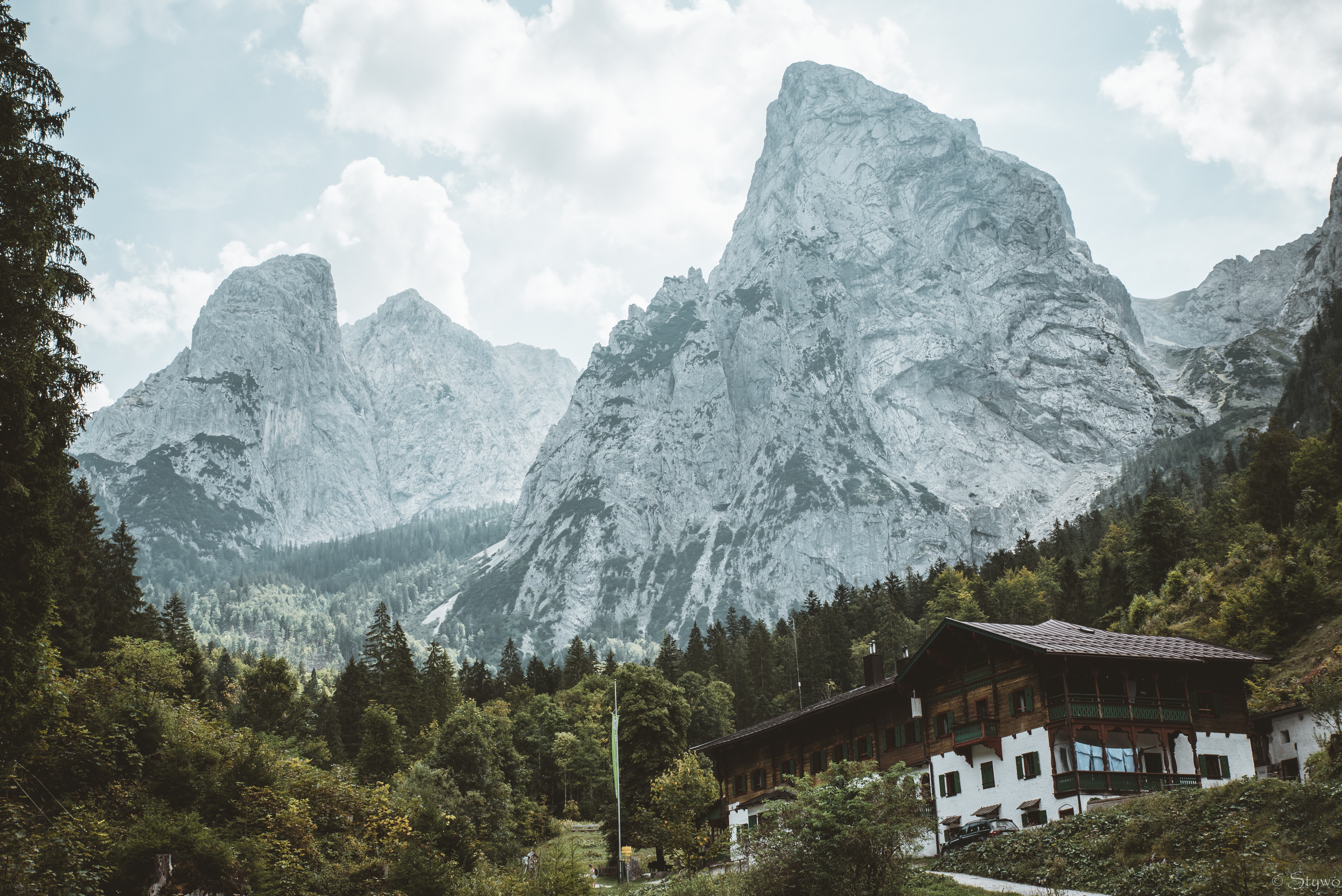 A mountain